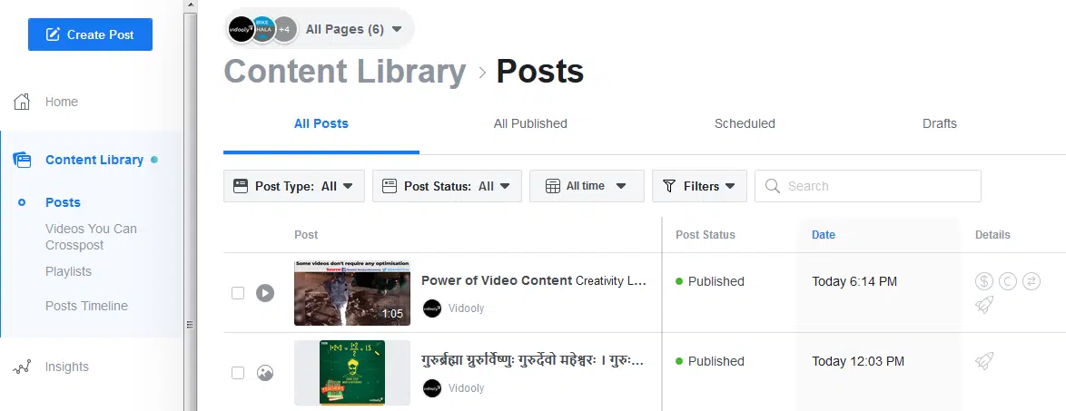 fitur dalam facebook studio